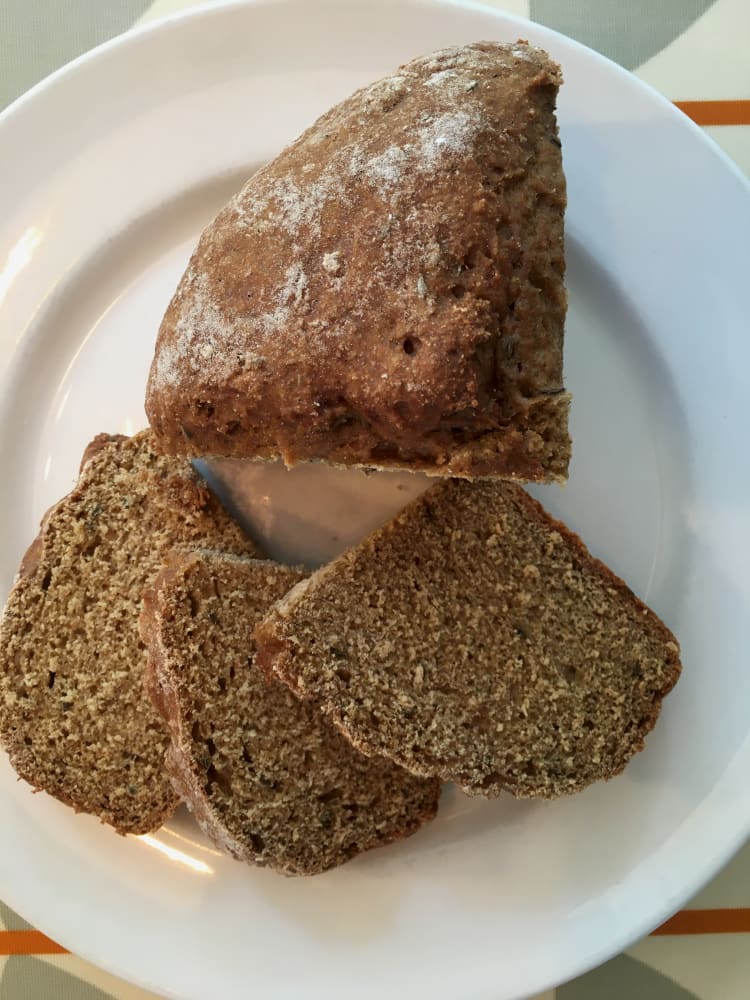 Irish Soda Bread With Ancient Grains (Rye, Barley, Oats, Spelt